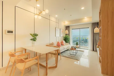 Appartamento con tre camere da letto e balcone — 9Trip Stay - Soho Residence Serviced Apartment, District 1